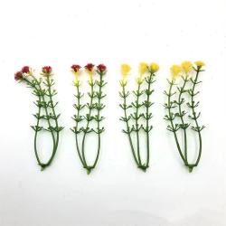 巧巧 满天星仿真花丝带玫瑰配件