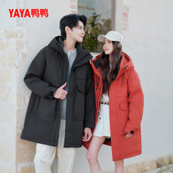鸭鸭 YAYA/鸭鸭运动户外男女同款保暖宽松羽绒服