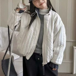 女童外套秋冬季2025新款儿童洋气夹棉上衣冬装女孩时髦超好看棉服
