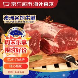 京东超市 海外直采 澳洲原切谷饲牛腱肉 净重1.6kg