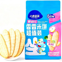 小鹿蓝蓝 婴幼儿香香米饼混合口味60片120g