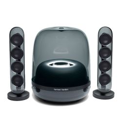 哈曼卡顿 SoundSticks4 水晶4 桌面 蓝牙音箱