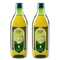 特诺娜 2024新油 低温压榨有机山茶油1L*2瓶装