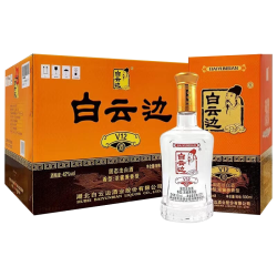 白云边 V12年42度陈酿浓酱兼香型白酒整箱装