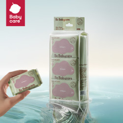 babycare 儿童加厚手口湿巾 6抽*6包