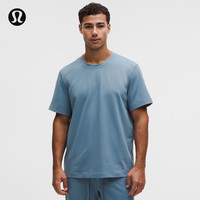 lululemon 男士Soft Jersey短袖针织衫 芯吸 钢青 M