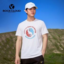 Rock Cloud 岩云 男款棉感短袖T恤