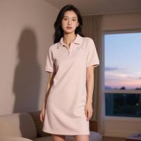 adidas 女子短袖POLO连衣裙