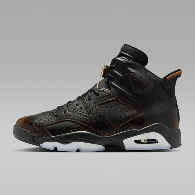擦色鞋面：NIKE AIR JORDAN 6 RETRO CN 男子篮球鞋 IR7572-220