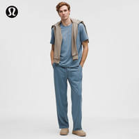 lululemon 丨Soft Jersey 男士经典剪裁针织长裤 *常规款 LM5BGES 钢青 2XL