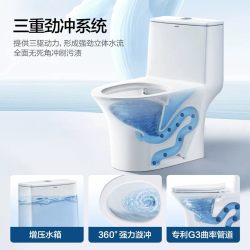 箭牌 AE1126系列 连体式马桶