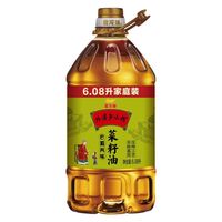 百亿补贴：金龙鱼 外婆乡小榨巴蜀风味菜籽油6.08L 非转基因 物理压榨 新日期