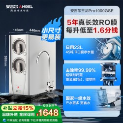 安吉尔 政府补贴安吉尔净水器家用直饮厨房过滤净水机玉龙PRO1000GSE