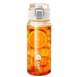 cille 希乐 Tritan材质塑料双饮水杯 550mL （plus会员免运费）