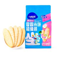PLUS会员：小鹿蓝蓝 婴幼儿香香米饼混合口味60片120g