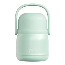 HAERS 316不锈钢内胆 750ml 焖烧杯+自带餐勺