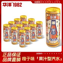 华洋 汽水橙汁气泡水 330ml