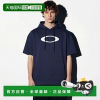 OAKLEY 日本直邮Oakley 男士短袖套头连帽衫 - 吸汗速干轻便透气适合训练