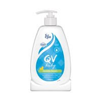 QV 婴幼儿沐浴油泡澡油新生儿全身可用澳洲儿童洗发沐浴露二合一 500g 1瓶 婴儿二合一沐浴露