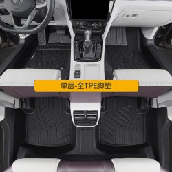百马饰 大众迈腾 BMS-01 全包围TPE脚垫 适配2017-2026款