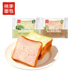 桃李 仙人掌味吐司面包早餐食品独立小包装羽衣甘蓝味吐司