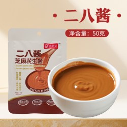 漉鼎记 二八酱芝麻花生酱老北京风味袋装火锅蘸料麻酱调料调味芝麻花生酱