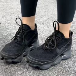 NIKE Air Max Scorpion 女款低帮休闲黑色跑步鞋 DJ4702-002