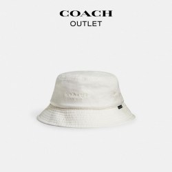 COACH 奥莱男女同款丹宁布牛仔渔夫帽高级情侣款