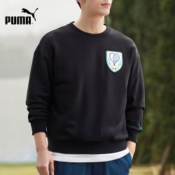 PUMA 运动生活系列男款长袖T恤845924-02XY