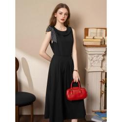 BANANA BABY 春夏季新款无袖休闲设计感系带休闲百搭连衣裙女