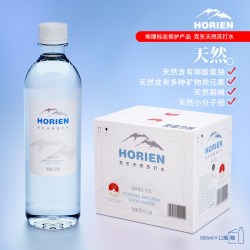 活力恩 5°C克东PH8.5-9.0弱碱性天然苏打水无气矿泉水500ML*12瓶
