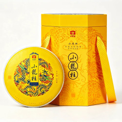 大益 3年陈 小龙柱 普洱熟茶 357g（可叠黑五181.76元）