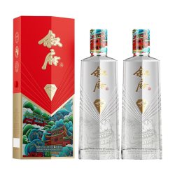叙府 新品红宝石酒浓香型52度500ml*2 双瓶礼盒装纯粮食白酒