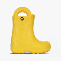 crocs 汉德儿童雨靴童沙滩洞洞鞋凉拖鞋12803-730 黄色  33 （33-34）