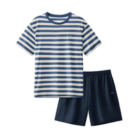 蕉内 305H 纯棉 短袖 睡衣/家居服套装 M码