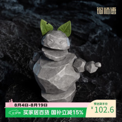 铜师傅 《哪吒之魔童闹海》正版授权 袖珍石矶娘娘 潮玩手办铜摆件 大号