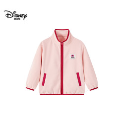 迪士尼 20点5折：Disney迪士尼 儿童摇粒绒立领保暖外套
