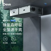 Deye 双向流热交换新风除湿机吊顶吊装式除湿器DY-CRX85