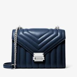 MICHAEL KORS Whitney 字母徽标百搭简约女款链条包斜挎包小方包