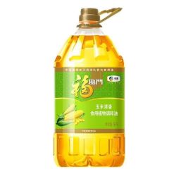 福临门 中粮福临门玉米清香调和油5L*1桶植物油厨房家用炒菜商用食用油