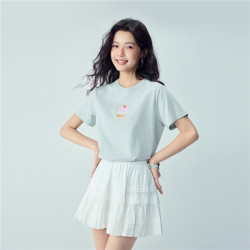 佐丹奴 短袖T恤女夏季新款纯棉甜点主题印花圆领休闲上衣05396387