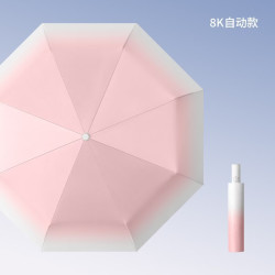 温诗欧 全自动渐变黑胶防晒晴雨伞