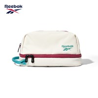 Reebok 出差旅行洗漱包女生游泳便携2层大容量收纳袋防泼水化妆包男
