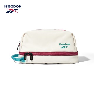 Reebok 出差旅行洗漱包女生游泳便携2层大容量收纳袋防泼水化妆包男