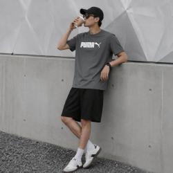 PUMA 短袖训练健身跑步T恤