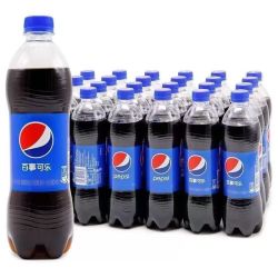 百事 可乐可乐汽水整箱装600ml 包装随机发货 百事可乐有糖600mL*24瓶