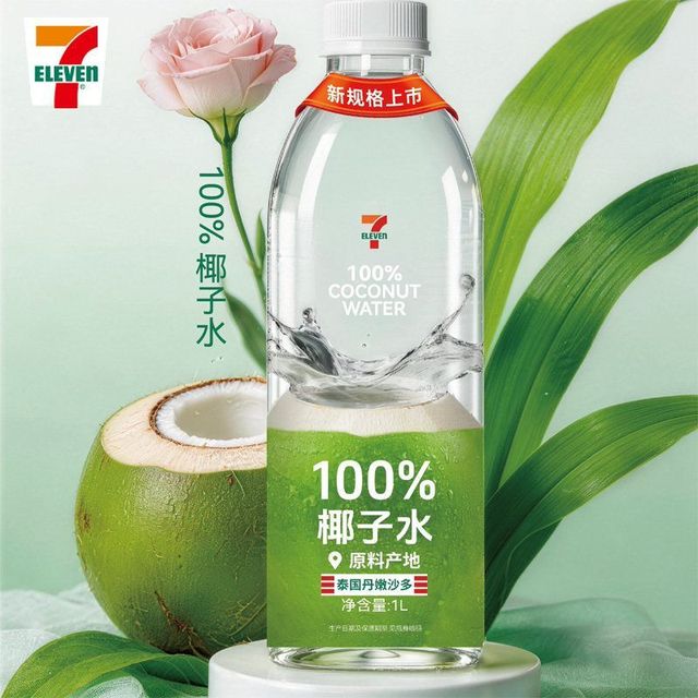 椰轻说 711椰子水便利店同款椰轻说夏季饮料大瓶整箱
