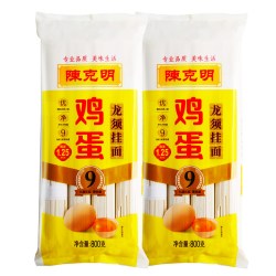 CKM 陈克明 鸡蛋龙须挂面 800g