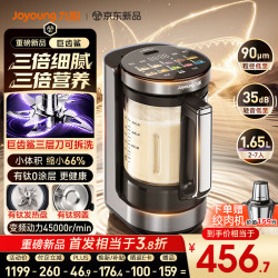 九阳 巨齿鲨破壁机有钛0涂层变频轻音家用全自动多功能刀头可拆1.65L榨汁豆浆机B51