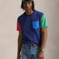 RALPH LAUREN Men's Classic-Fit Jersey Pocket T-Shirt